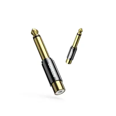 [0008614] UGREEN AV169 (80731) 6.35mm Male to RCA Female Adapter