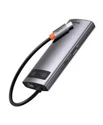 [0008669] BASEUS 6 IN ONE TYPE-C HUB DOCKING STATION