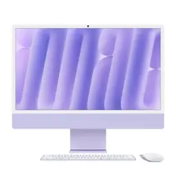 Apple iMac M4 Chip 10 Core GPU 256GB SSD 24" 4.5K Retina Display All-in-One PC (Late 2024) 