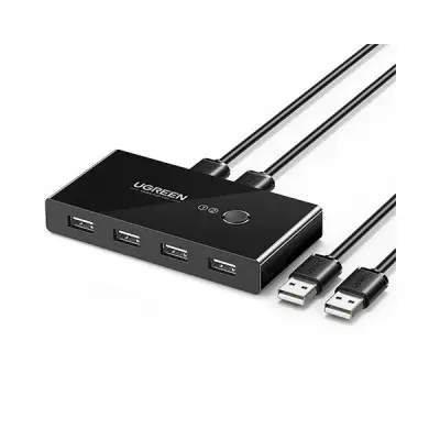 [0008935] UGREEN US216 (30767) 2 In 4 Out USB 2.0 Sharing Switch Box