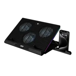 Gamdias AETHER M1 RGB Laptop Cooler With Phone Stand 