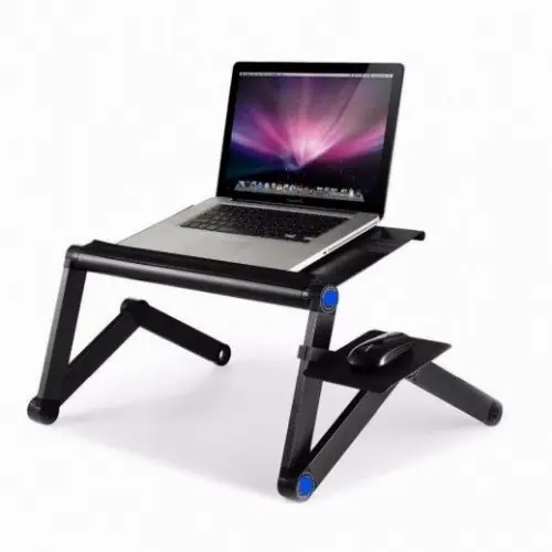 Multifunctional Laptop Desk With Adjustable Folding Stand 