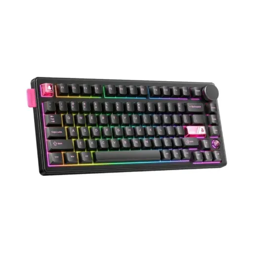 [0008886] Onikuma MT706 Tri Mode RGB Hot Swap Gaming Keyboard