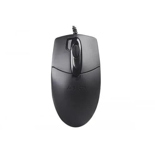 A4TECH OP-730D 2X Click Optical Wired Mouse Black