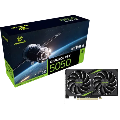 [0008916] Manli Nebula GeForce RTX 5050 8GB GDDR6 Graphics Card