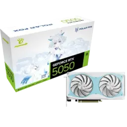 Manli Polar Fox GeForce RTX 5050 OC 8GB GDDR6 Graphics Card