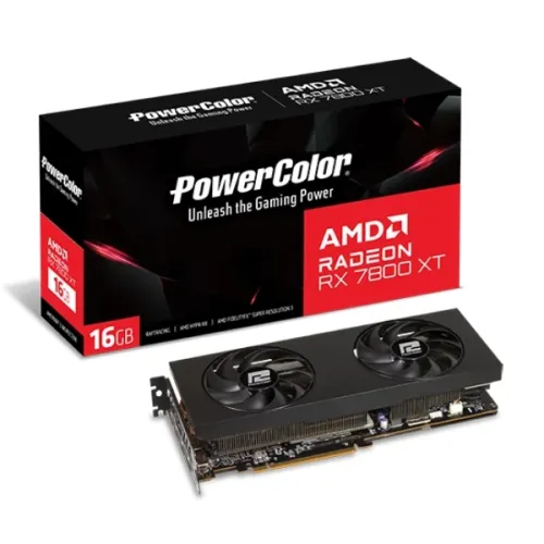 [0009198] PowerColor AMD Radeon RX 7800 XT 16GB GDDR6 Graphics Card