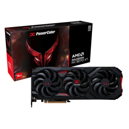 [0008945] PowerColor Red Devil AMD Radeon RX 9070 XT 16GB GDDR6 Graphics Card