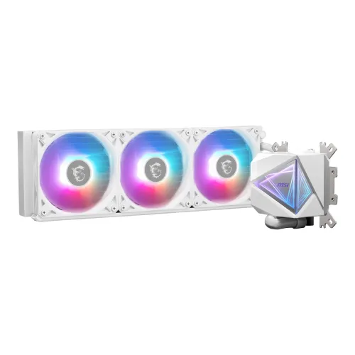 [0009277] MSI MAG CORELIQUID I360 AIO ARGB Liquid CPU Cooler White 