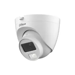 Dahua 5MP Smart Dual Light HDCVI Dome 20 MTR IR Distance, Lens 2.8 MM With Built In Mic (Plastic)#DH-HAC-HDW1500CLQP-IL-A