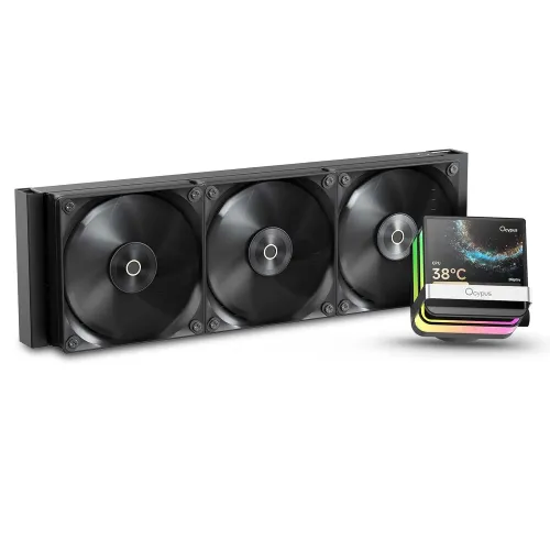 Ocypus SIGMA L36 PRO BK 360mm AIO Liquid CPU Cooler With Display 