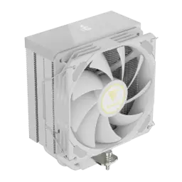 Gamdias BOREAS M2-51D WH Digital Display Single Tower Air CPU Cooler 
