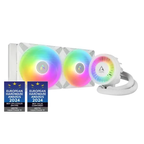 Arctic Liquid Freezer III 280MM ARGB Liquid CPU Cooler White 
