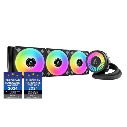 [0009099] Arctic Liquid Freezer III 360MM ARGB Liquid CPU Cooler 