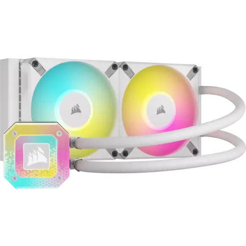 [0009112] Corsair iCUE H100i ELITE CAPELLIX XT Liquid CPU Cooler White 