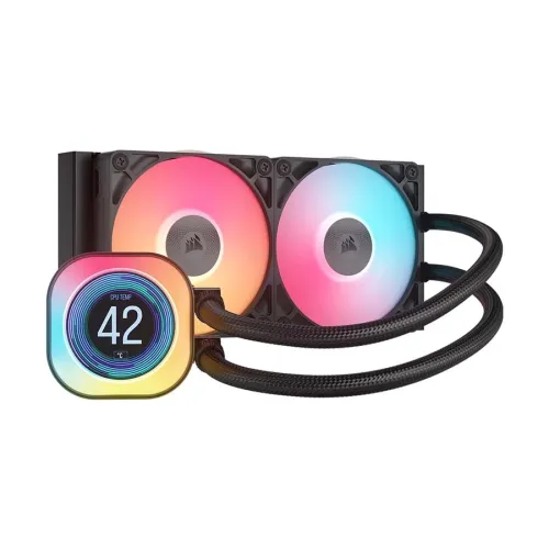 [0009113] Corsair iCUE LINK TITAN 240 RX LCD 240mm RGB Liquid CPU Cooler 