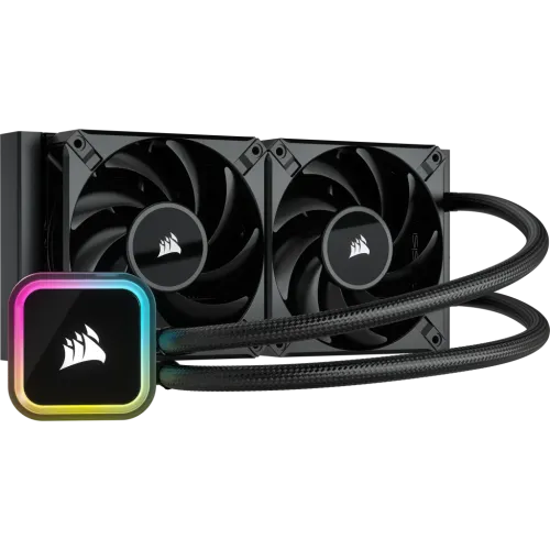 [0009120] Corsair iCUE H100i RGB ELITE 240mm Liquid CPU Cooler 