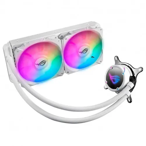 [0009127] ASUS ROG Strix LC 240 RGB White Edition All-in-One Liquid CPU Cooler 