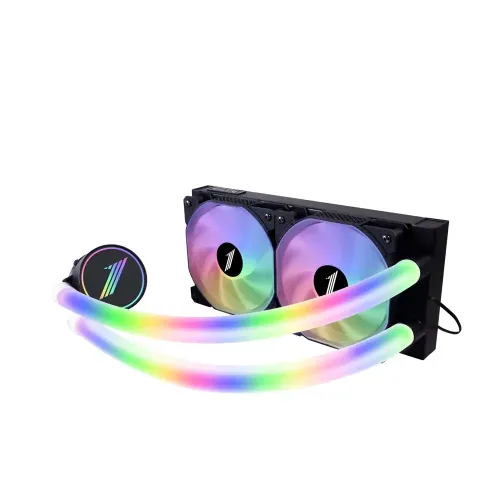 1STPLAYER MT 240 Mothra ARGB Liquid CPU Cooler Black 