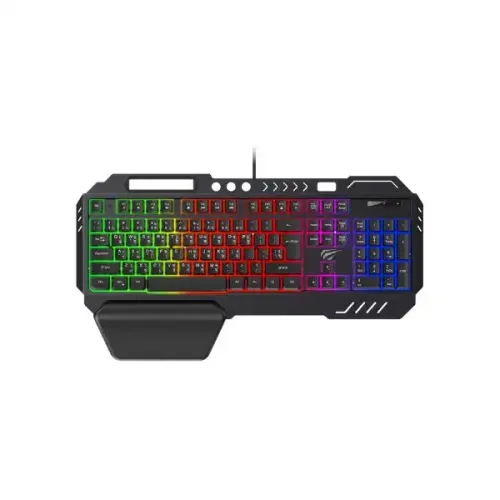 Havit KB838L Multi-function RGB Backlit Gaming Keyboard 