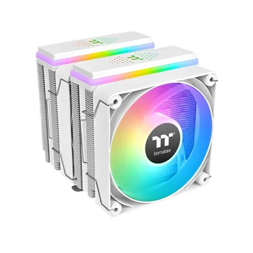 [0009607] Thermaltake ASTRIA 600 ARGB Lighting AIR CPU Cooler White 
