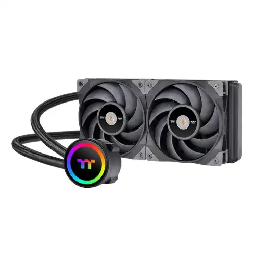 [09217] Thermaltake TOUGHLIQUID 240 ARGB Sync AIO Liquid CPU Cooler 