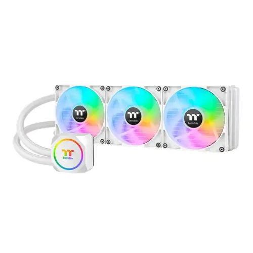 [09220] Thermaltake TH420 ARGB Sync All-In-One Liquid Cooler Snow Edition 