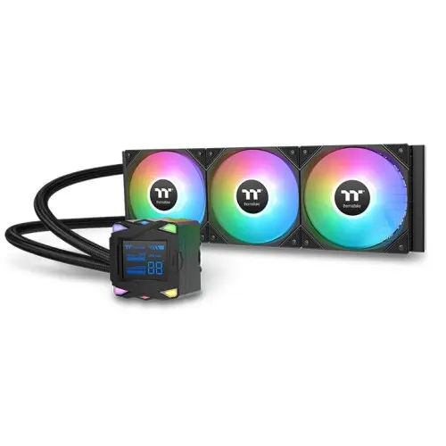 Thermaltake LA360-S ARGB Sync 360mm AIO Liquid CPU Cooler With Display 