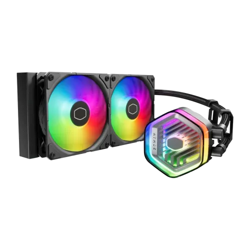 [0009649] Cooler Master MasterLiquid 240 Atmos ARGB 240mm Liquid Cooler 