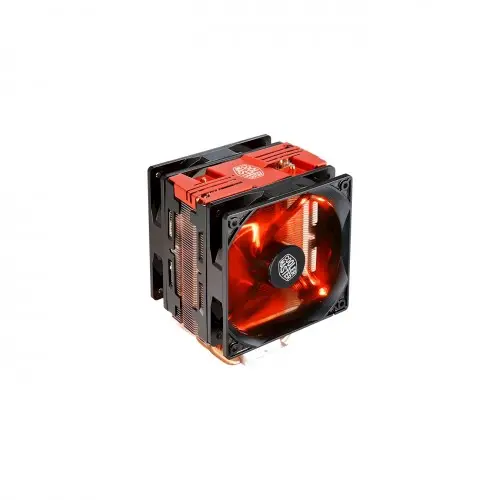 [09283] Cooler Master HYPER 212 LED Turbo Black Cover Red Led Air CPU Cooler 