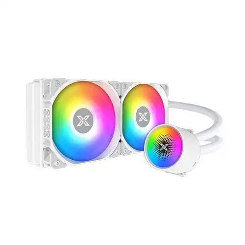 [0009725] Xigmatek LIQUID-KILLER X 240 Arctic ARGB AIO Liquid CPU Cooler 