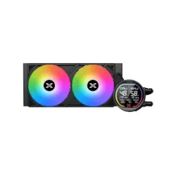 Xigmatek LK Pro 240 Digital 240mm ARGB Liquid CPU Cooler with Digital LCD Display 
