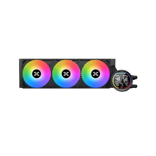 [0009730] Xigmatek LK Pro 360 Digital 360mm ARGB Liquid CPU Cooler with Digital LCD Display 