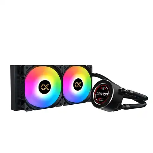 [0009731] Xigmatek Frozr-O II 240 ARGB AIO Liquid CPU Cooler 