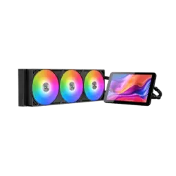 Xigmatek Connect Pro 360 ARGB AIO Liquid CPU Cooler with Digital Display 