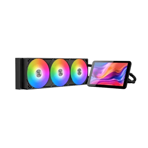 [09326] Xigmatek Connect Pro 360 ARGB AIO Liquid CPU Cooler with Digital Display 