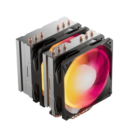upHere D6SEC ARGB Dual Tower Air CPU Cooler 