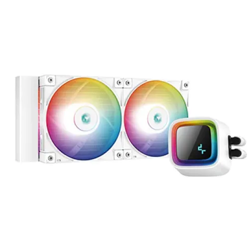 [10094] DeepCool LS520 WH 240mm Liquid CPU Cooler 