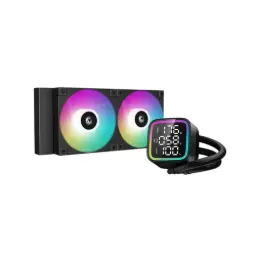 DeepCool LD240 240mm ARGB Liquid CPU Cooler With Display 