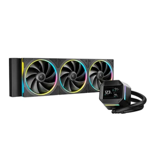 Deepcool LM360 ARGB 360mm Liquid CPU Cooler With Display 