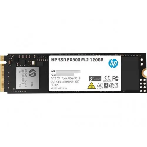 HP EX900 M.2 120GB PCIe NVMe Internal SSD 