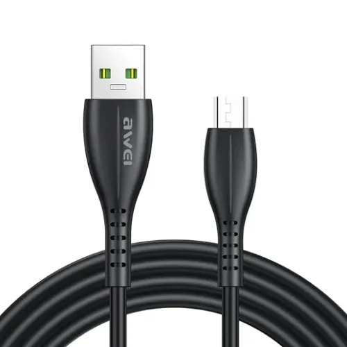 Awei CL-115M Type A to Micro Data & Charging Cable Black