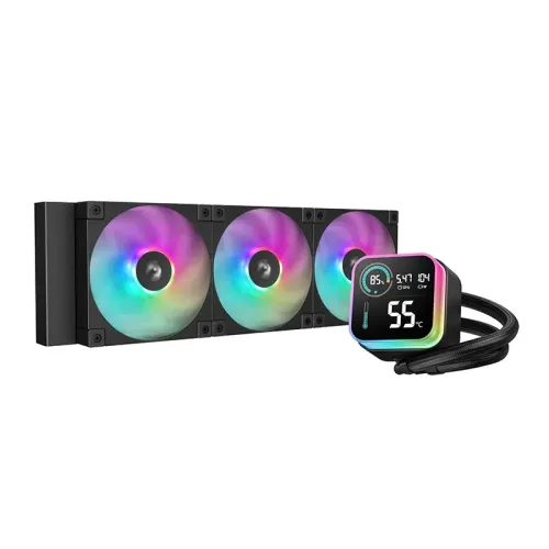 DeepCool LQ360 360mm ARGB Liquid CPU Cooler With Display 