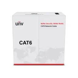 Uniview Cable Cat-6 Networking Cable (white)