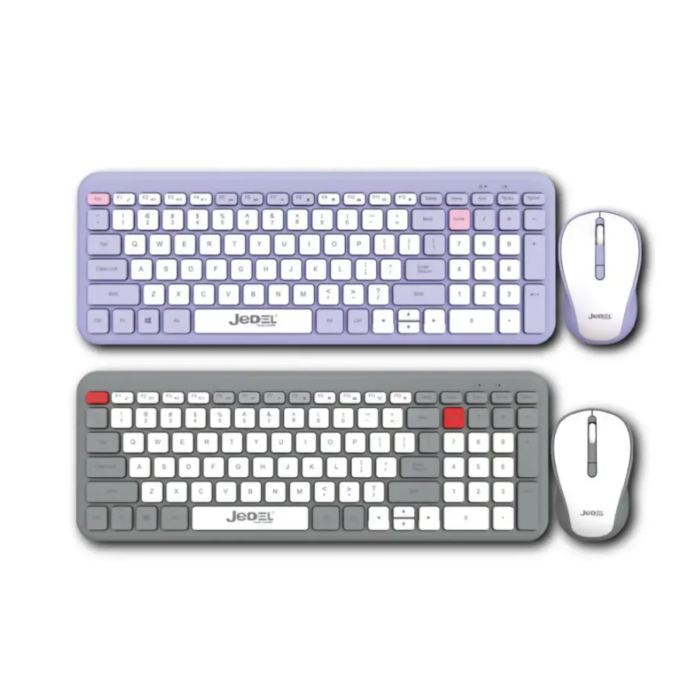 JEDEL WS739 Dual-Mode Wireless Keyboard & Mouse Combo 