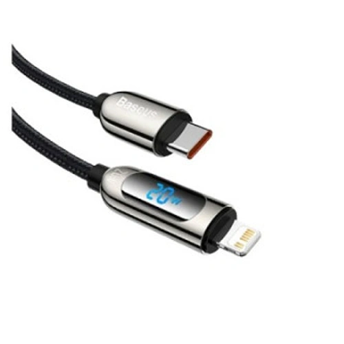 [09584] Baseus CATLSK-A01 Type C to IP Fast Charging Digital Display Data Cable 2 Meter (20W)