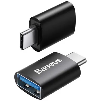Baseus ZJJQ000001 Ingenuity Series Mini OTG Adapter (USB Type-C Male to USB-A 3.1 Female)