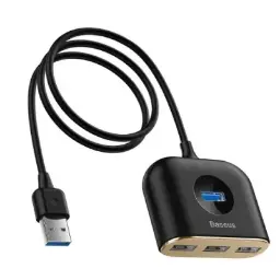 Baseus CAHUB-AY01 Square Round 4 in 1 Type A USB Hub Adapter