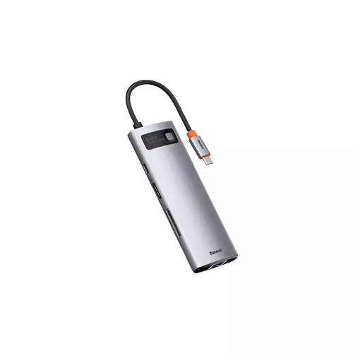 [0010235] Baseus CAHUB-CV0G METAL GLEAM SERIES 8-IN-1 MULTIFUNCTIONAL TYPE-C HUB