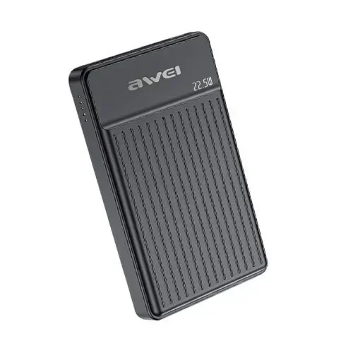 [0010248] Awei P33K 10000mah Fast Charging Wireless Magnetic Power Bank Black (22.5W)